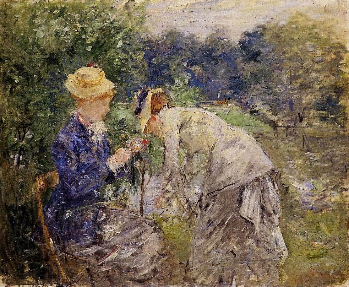 “Boulognen metsässä”, Berthe Morisot